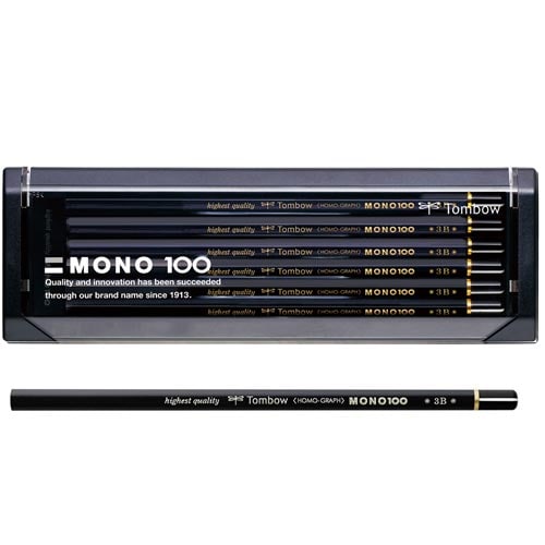 鉛筆 MONO100 3B 12本入×2