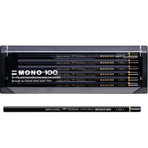 鉛筆 MONO100 HB 12本入×2