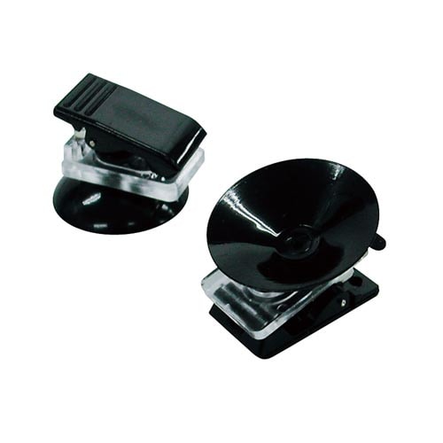 吸盤クリップ 黒 4個入×4