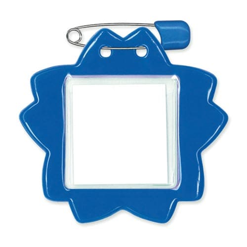 名札 桜型 ブルー 10枚入×3