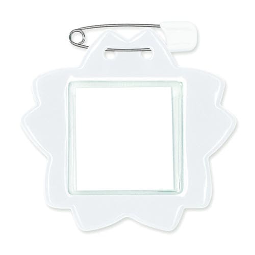 名札 桜型 ホワイト 10枚入×3