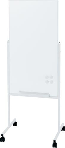 案内板両面ホワイトボードキャスター付き