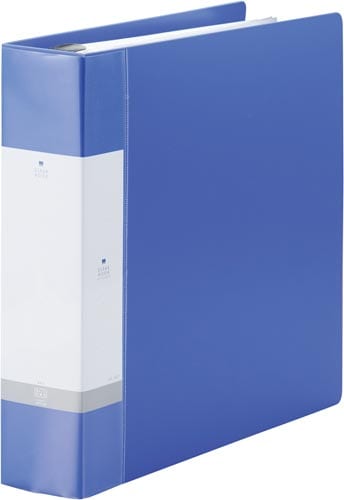 クリヤーブック交換式 青 A4縦背幅65mm