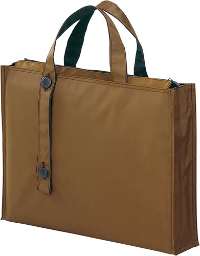 キャリングバッグ(2WAY)茶 幅80mm