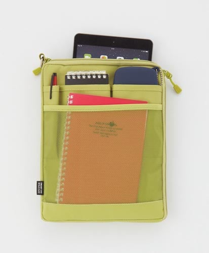 バッグインバッグ A5 イエローGR タテ