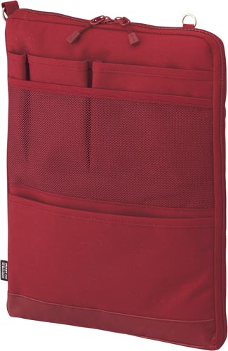 バッグインバッグ A4 レッド タテ