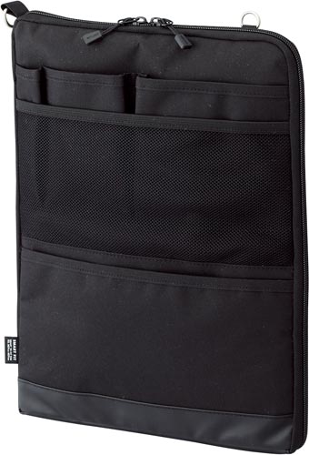 バッグインバッグ A4 ブラック タテ