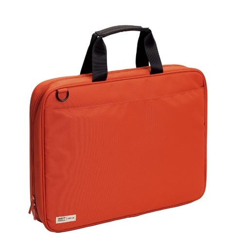 キャリングバッグ(ワイドオープン) B4 オレンジ