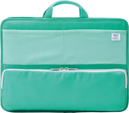 スタンドポケット A4 グリーン ヨコ