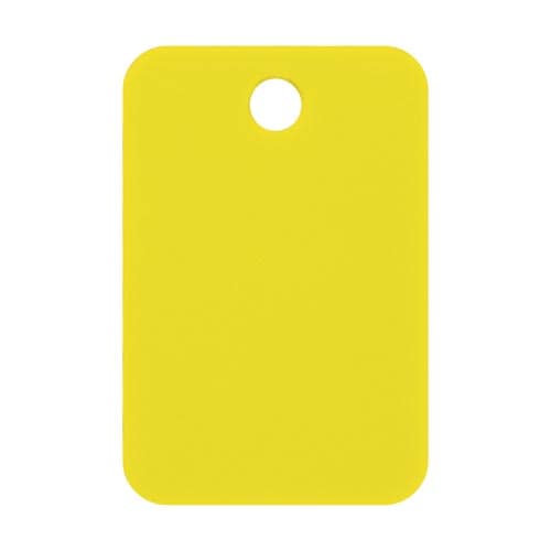 角型番号札 黄 25枚 無地×3