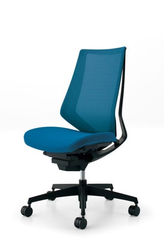 デュオラメッシュ黒樹脂脚 ターコイズ V