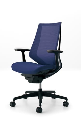 デュオラメッシュ黒樹脂脚 T肘Dパープル W