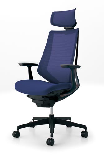 デュオラメッシュ黒樹脂脚 HT肘Dパープル W