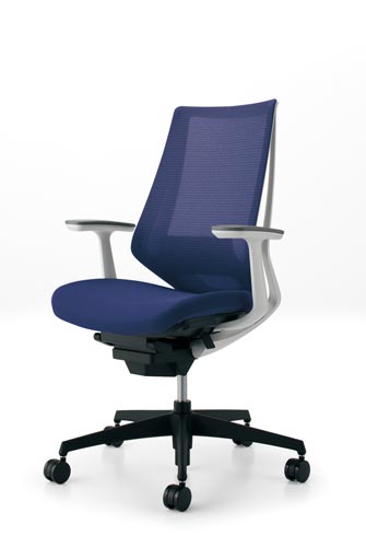 デュオラメッシュ白樹脂脚ランバーT肘DパープルV