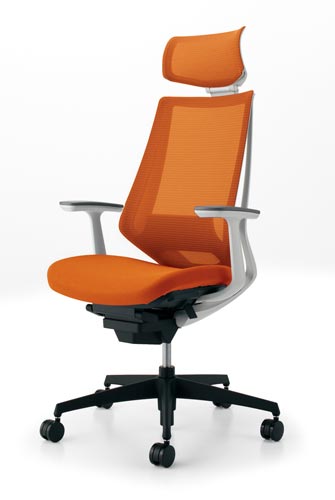 デュオラメッシュ白樹脂脚 HランバーT肘Y4 W