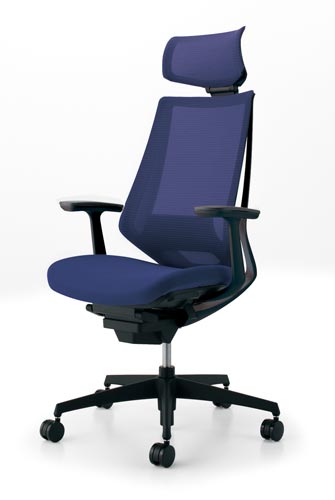 デュオラメッシュ黒樹脂脚 HランバーT肘7E W