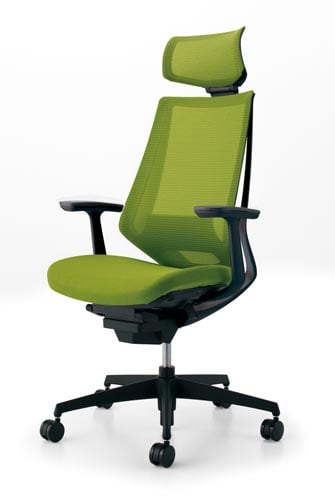 デュオラメッシュ黒樹脂脚 HランバーT肘Q4 V