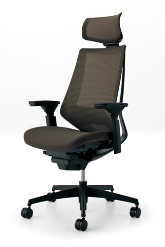 デュオラメッシュ黒樹脂脚 Hランバー可動肘M6 V