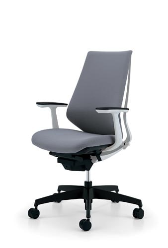 デュオラクッション白樹脂脚 T肘Sグレー V