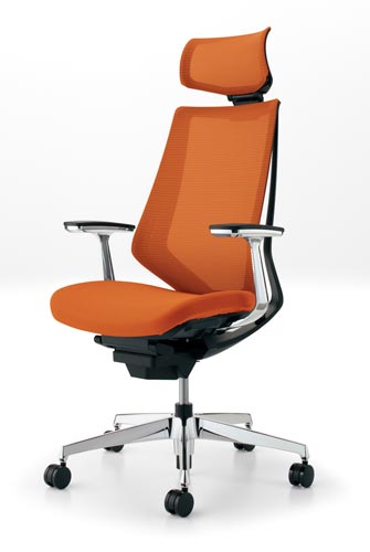 デュオラメッシュ黒アルミ脚 Hアルミ肘Y4 V