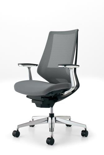 デュオラメッシュ黒アルミ脚ランバーアルミ肘E3 V