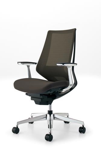 デュオラメッシュ黒アルミ脚ランバーアルミ肘M6 W