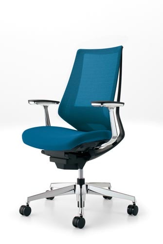 デュオラメッシュ黒アルミ脚ランバーアルミ肘T4 W