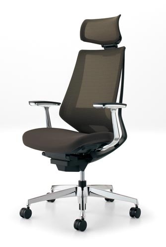 デュオラメッシュ黒アルミ脚Hランバーアルミ肘M6W