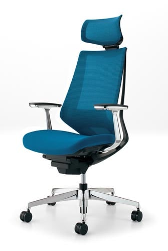 デュオラメッシュ黒アルミ脚Hランバーアルミ肘T4V