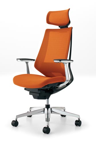 デュオラメッシュ黒アルミ脚Hランバーアルミ肘Y4W