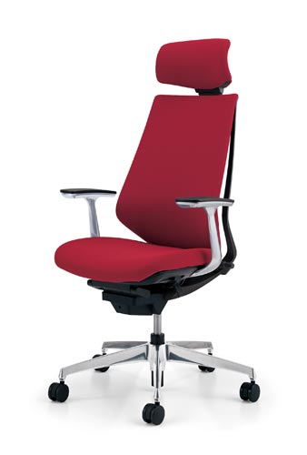 デュオラクッション黒アルミ脚 Hアルミ肘A8 V