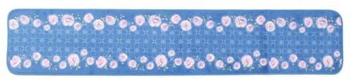 キッチンマットLCチェルシー45×240cm 青