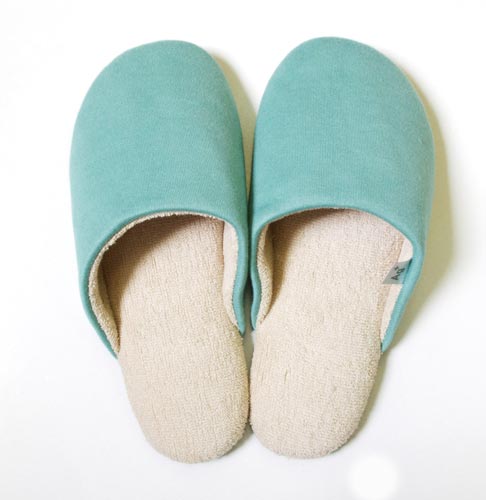 Ag+スリッパソフティ2 Mサイズ ライトグリーン