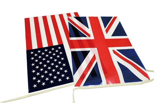 万国旗20ヵ国連続ポリエチレン製10m×2