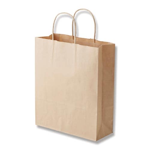 25チャームバッグ S 未晒無地 50枚×2