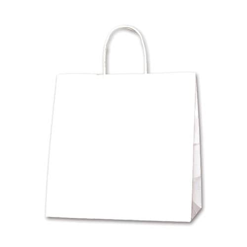 25チャームバッグ W判 晒白無地 50枚