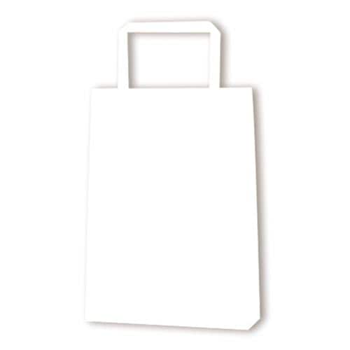 H25チャームバッグ 18−3 白無地 50枚