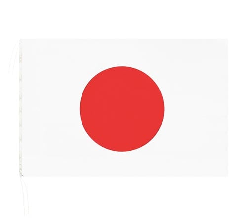 国旗日の丸50x75cm×2