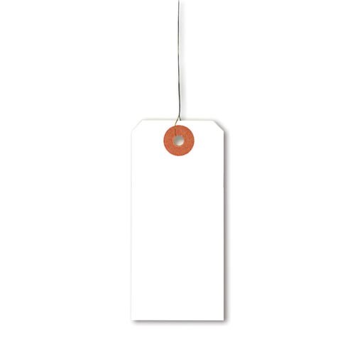 荷札中白1351000枚入4.2X9cm