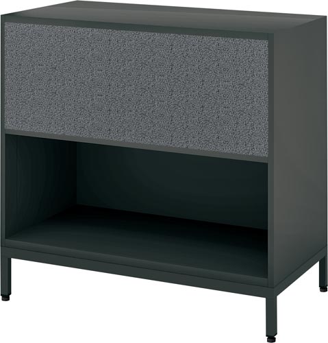 エディアFパネルBK2段上下段両面パネルダルグレー