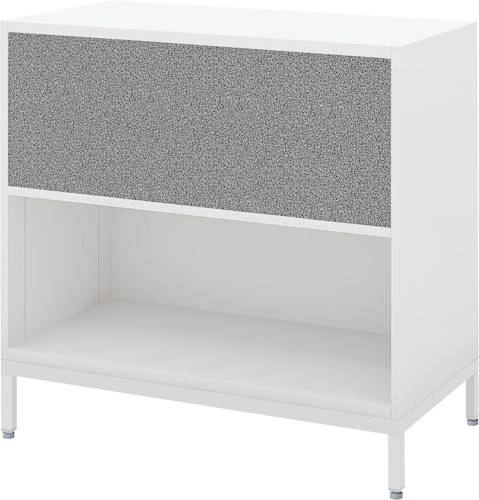 エディアFパネルWH2段上下段両面パネルグレー