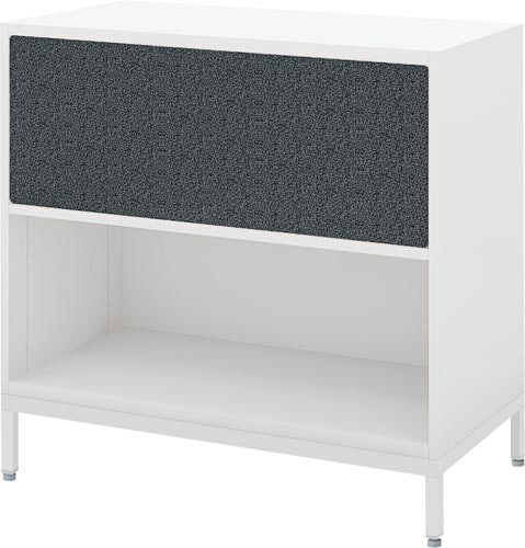 エディアFパネルWH2段上下段両面パネルダルグレー