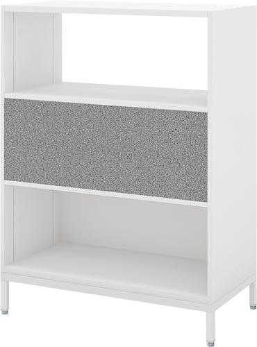 エディアFパネルWH3段中下段両面パネルグレー