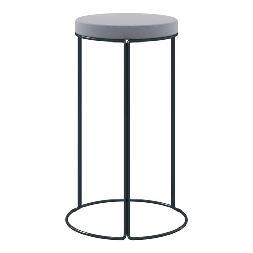 CK750 ミドルハイ 黒脚 ホワイトグレー