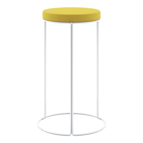 CK750 ミドルハイ 白脚 オリーブイエロー