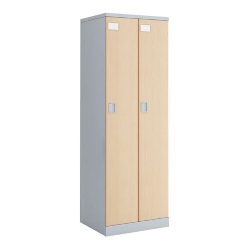 シーフォート 2人用 扉幅30グレー ナチュラル