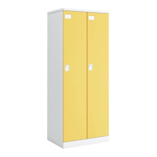 シーフォート 2人用 扉幅35本体白 イエロー