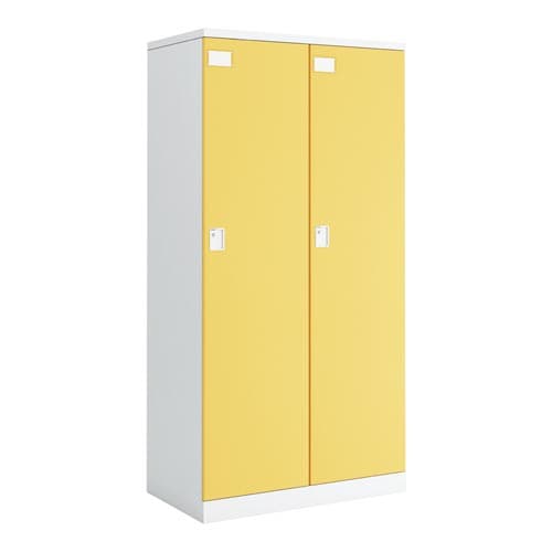 シーフォート 2人用 扉幅45本体白 イエロー
