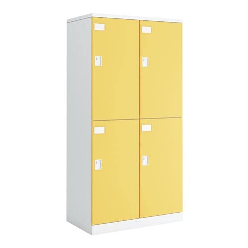 シーフォート 4人用 本体白 イエロー