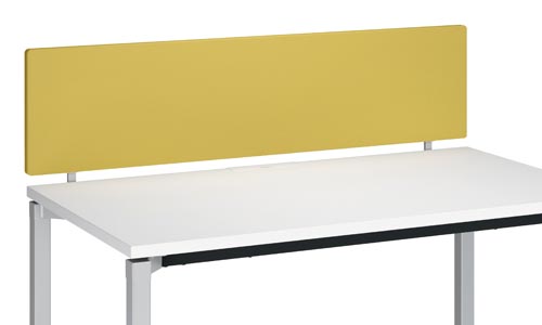 デルフィ2専用デスクトップパネル幅1200イエロー